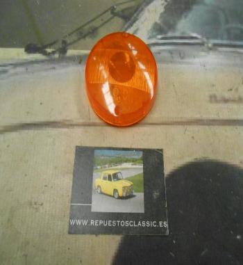 PI143 PI4 TULIPA PILOTO REDONDO INTERMITENTE CAMION REMOLQUE TRACTOR CARAVANA AMBAR YORKA MEDIDA 74x20mm