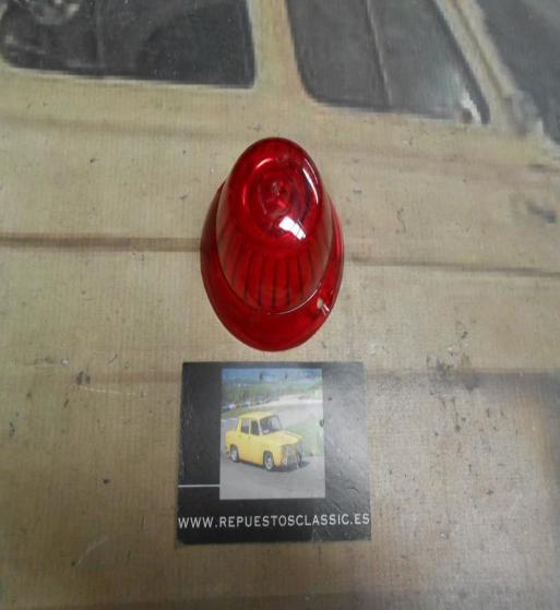 PI147 PI4 TULIPA PILOTO REDONDO ROJO CAMION REMOLQUE TRACTOR CARAVANA MEDIDA 72x45mm