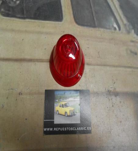 PI147 PI4 TULIPA PILOTO REDONDO ROJO CAMION REMOLQUE TRACTOR CARAVANA MEDIDA 72x45mm