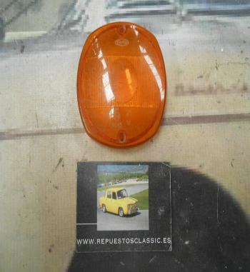 PI148* PI4 TULIPA PILOTO REDONDO INTERMITENTE CAMION REMOLQUE TRACTOR CARAVANA AMBAR YORKA 6043 MEDIDA 73x20mm