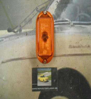 PI169 PI4 PILOTO INTERMITENTE LATERAL AMBAR CAMION AUTOBUS REMOLQUE TRACTOR CARAVANA RINDER 192 MEDIDA 110x55x40mm