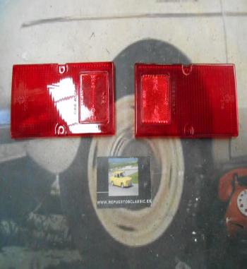 PI189 PI4+PV1N2 JUEGO TULIPAS PILOTO TRASERO SUZUKI SJ410/SJ413 COLOR ROJO VALEO 061324/061325