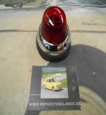 PI192 PI4 PILOTO REDONDO UNIVERSAL CAMION AUTOBUS CLASICO TRACTOR CARAVANA REMOLQUE YORKA 12239 MEDIDA 72x45mm COMPLETO COLOR RO