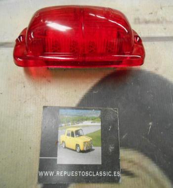 PI193* PI4 TULIPA PILOTO MERCEDES DKW YORKA 42813 MEDIDA 145x57x30mm COLOR ROJO DE TORNILLO A TORNILLO 135mm