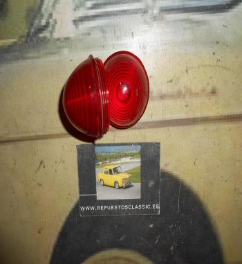 PI202 PI4 JUEGO TULIPAS COLOR ROJO PILOTO REDONDO ROSCA EXTERIOR MEDIDA 45x34mm
