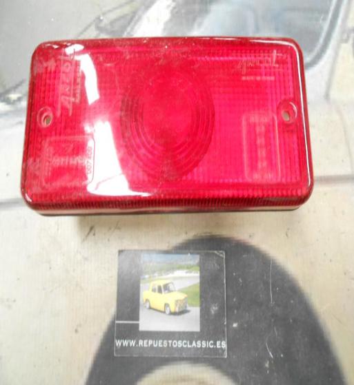 PI216 PI4 PILOTO RECTANGULAR FRENO CAMION AUTOBUS CARAVANA TRACTOR REMOLQUE COLOR ROJO MARCA ARCOL 281 MEDIDA 185x80mm