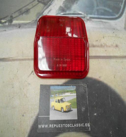 PI223* PI4 TULIPA PILOTO UNIVERSAL CAMION AUTOBUS CARAVANA TRACTOR REMOLQUE MARCA HELLA COLOR ROJO MEDIDA 115x115mm DE TORNILLO 