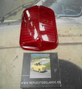 PI223* PI4 TULIPA PILOTO UNIVERSAL CAMION AUTOBUS CARAVANA TRACTOR REMOLQUE MARCA HELLA COLOR ROJO MEDIDA 115x115mm DE TORNILLO 