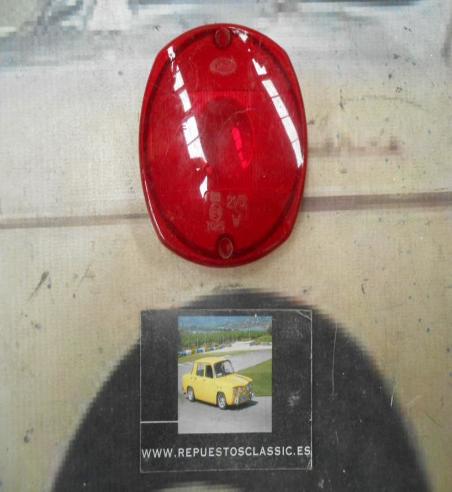 PI221* PI4 TULIPA CON REFLECTANTE PILOTO UNIVERSAL CAMION AUTOBUS CARAVANA TRACTOR REMOLQUE MARCA YORKA 42312 COLOR ROJO MEDIDA 