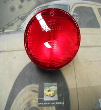 PI230 PI4 PILOTO TRASERO LUZ ANTINIEBLA OVALADO MARCA RINDER 957.00 CAMION REMOLQUE CARAVANA AUTOBUS TRACTOR COLOR ROJO