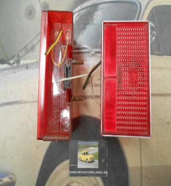PI240 PI4 JUEGO PILOTOS 2 SERVICIOS LUZ POSICION-MATRICULA/ANTINIEBLA O FRENO CAMION AUTOBUS TRACTOR REMOLQUE MEDIDA 150x90x55mm