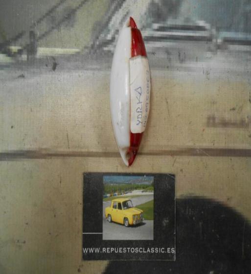 PI245 PI4 PILOTO OVALADO LUZ POSICION LATERAL CAMION REMOLQUE CARAVANA AUTOBUS BICOLOR ROJO/BLANCO MODELO YORKA 12203 MEDIDA 100