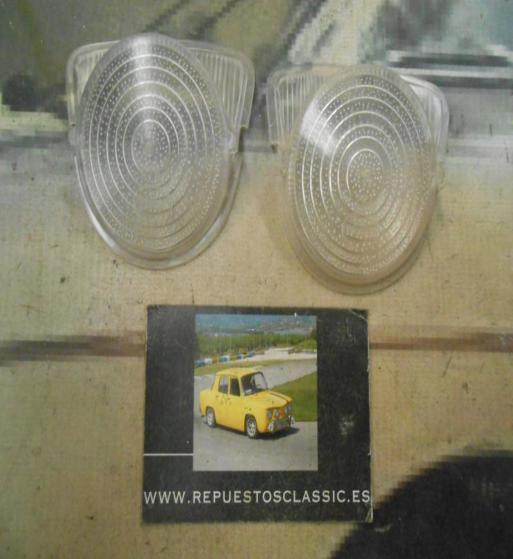 PI262 PI4 JUEGO TULIPAS LUZ POSICION PILOTO DELANTERO SAVA J4 1º SERIE COLOR BLANCO
