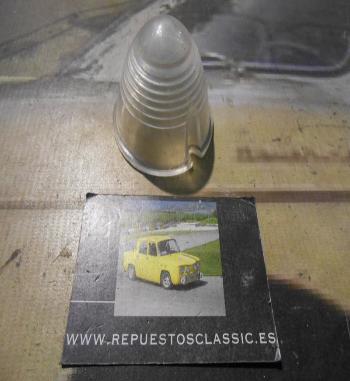 PI268 PI4 TULIPA PILOTO REDONDO LUZ POSICION CAMION AUTOBUS REMOLQUE TRACTOR CARAVANA COLOR BLANCO MEDIDA 58x44mm DE TORNILLO A 