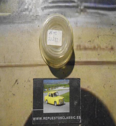 PI269 PI4 TULIPA PILOTO REDONDO LUZ POSICION CAMION AUTOBUS REMOLQUE TRACTOR CARAVANA COLOR BLANCO MEDIDA 63x32mm GEMO 20282