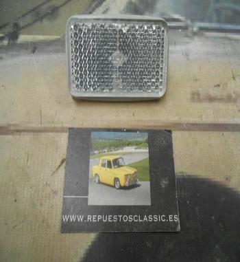 PI312* PI4 CATADIOPTRICO RECTANGULAR COLOR BLANCO CAMION AUTOBUS REMOLQUE TRACTOR CARAVANA MEDIDA 85x48mm DE TORNILLO A TORNILLO