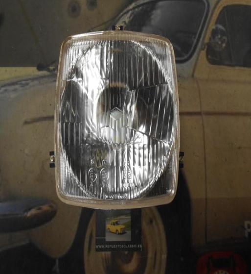 PI327 PI4 FARO LUZ DE CRUCE CUADRADO CAMION AUTOBUS TRACTOR MARCA RINDER 96.24 MEDIDA 185x185mm