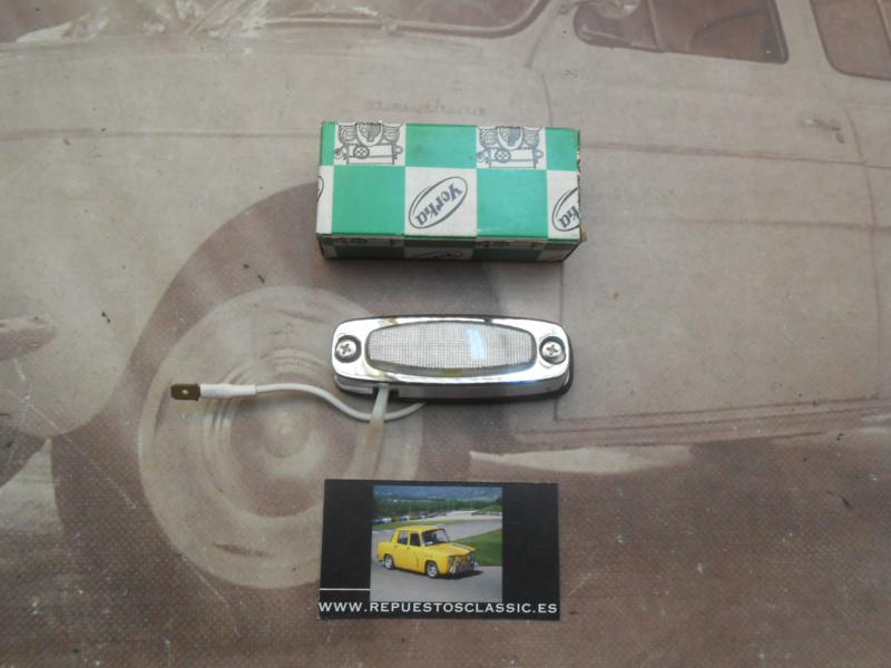 PI337 PI4 PLAFON LUZ INTERIOR UNIVERSAL CAMION AUTOBUS CARAVANA MARCA YORKA 0092810019 MEDIDA 86X29mm 12V