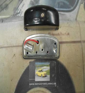 PI342 PI4 PILOTO TRASERO LUZ MATRICULA CAMION FURGONETA AUTOBUS REMOLQUE TRACTOR MEDIDA 113x50x40mm MODELO IRZO 161