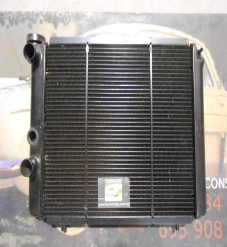 RAM04P1 RADIADOR MOTOR RENAULT 18, FUEGO 1.6 TURBO COBRE/PLASTICO REF. VALEO 730011 OEM: 7701349543