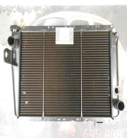 RAM12P1 RADIADOR MOTOR RENAULT 5 LT, GTL, TS, TX, ALPINE TURBO 43x28X45 mm COBRE
