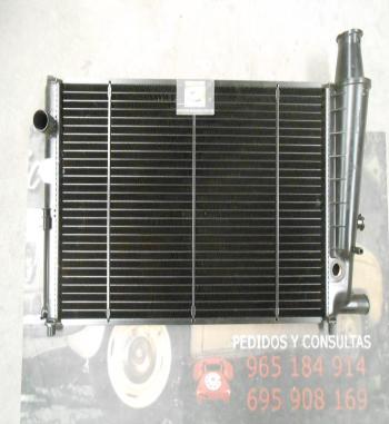 RAM60P3 RADIADOR MOTOR CITROEN BX 1.7D/TD (XB) COBRE/PLASTICO VALEO 810807