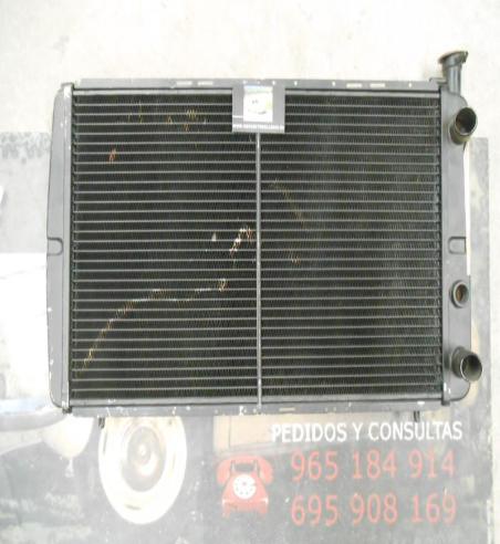 RAM67P1 RADIADOR MOTOR RENAULT 21 GASOLINA COBRE MONTAÑA MEDIDA 605x340x40mm