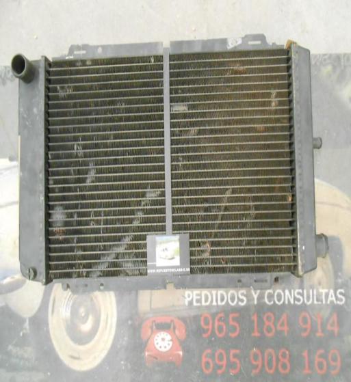 RAM88P4 RADIADOR MOTOR FORD FIESTA 84-> 1.6 XR2 - 1.6D REF. VALEO 730116