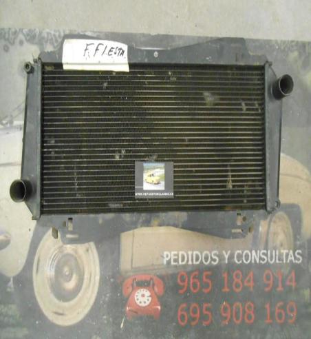 RAM94P4 RADIADOR MOTOR FORD FIESTA II 83--> 0.9/1.1/1.3cc COBRE/PLASTICO REF. VALEO 883956 490x223x20mm