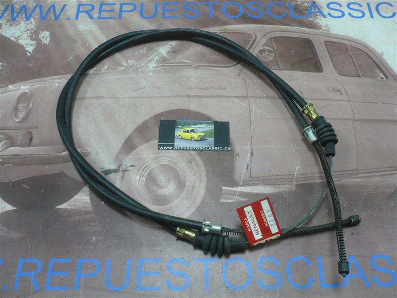 1831 TVT200 MANDO CABLE FRENO RENAULT 8, TS, 10 MODELOS TAMBOR