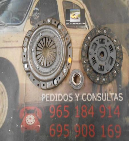 KE24 KIT EMBRAGUE TALBOT HORIZON, MATRA MURENA, SOLARA 1592cc MEDIDA DISCO 200X18X21