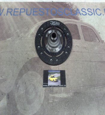 DE16 DISCO EMBRAGUE CITROEN 2CV, DYANE, LNA MEDIDA 160 DIENTES 18 CUBO 20,2 REF. VALEO 691682