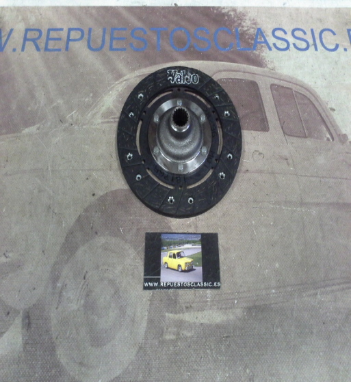 DE16 DISCO EMBRAGUE CITROEN 2CV, DYANE, LNA MEDIDA 160 DIENTES 18 CUBO 20,2 REF. VALEO 691682