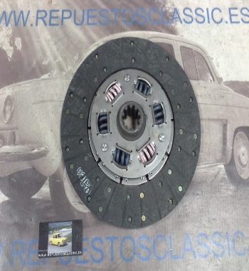 DEi93P2 DISCO EMBRAGUE IVECO 110NC, 662N3, 80/90NC MOTOR 8060.02, PEGASO SAVA DIAMETRO 302x10x38,1 REF. VALEO 692136