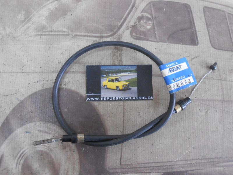 2863 MANDO CABLE ACELERADOR SEAT 132 DIESEL 665 mm