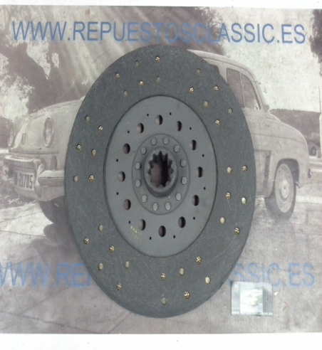 DEi89P2 DISCO EMBRAGUE RIGIDO PEGASO (ENASA) MEDIDA 400x11x52