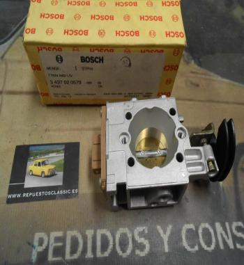 CUERPO MARIPOSA BOSCH 3437020579 RENAULT CLIO / LAGUNA 1.8 88->  95cv P2BOSCH