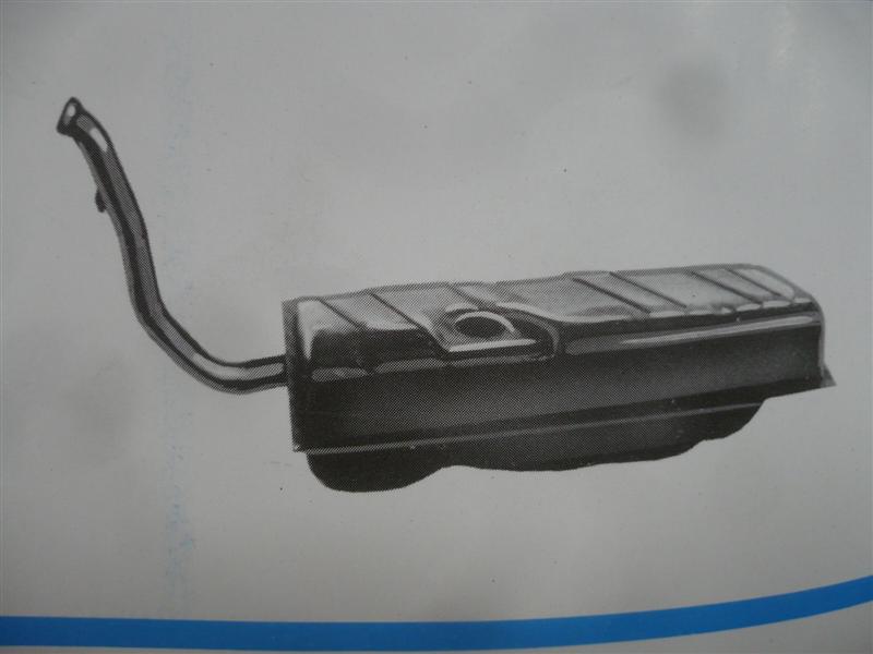6003 P1 DEPOSITO COMBUSTIBLE GASOLINA VOLKSWAGEN POLO HASTA 1985