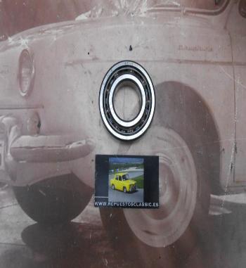 20x52/57,9x22,2 RODAMIENTO BOLAS EJE SECUNDARIO ANTERIOR CAJA CAMBIO 5 VEL. SEAT 124, 1430, 124 SPORT, 131, 132, 1500 CON RANURA