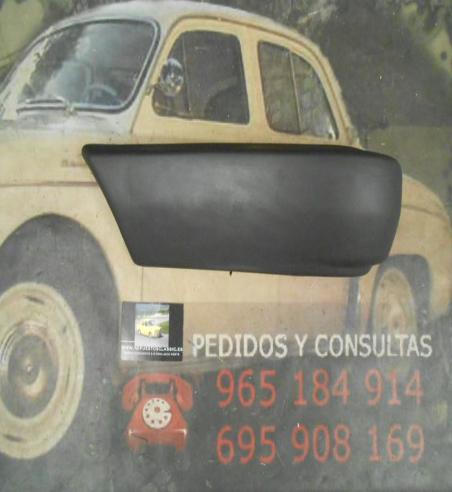 PUN12 PUNTERA PARAGOLPES TRASERA IZQUIERDA FORD FIESTA 82-84