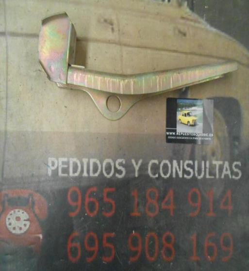 SP26 SOPORTE PARAGOLPES SEAT 127 1ª SERIE TRASERO DERECHO TRASERO DERECHO SEAT 127 1ª SERIE