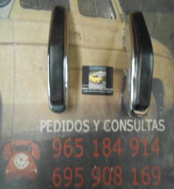 MAS10 JUEGO 2 MASCOTAS METAL/GOMA PARAGOLPES SEAT 133