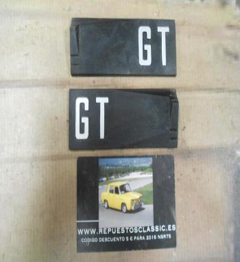 ANA363 JUEGO ANAGRAMA MOLDURA GT 94x36mm