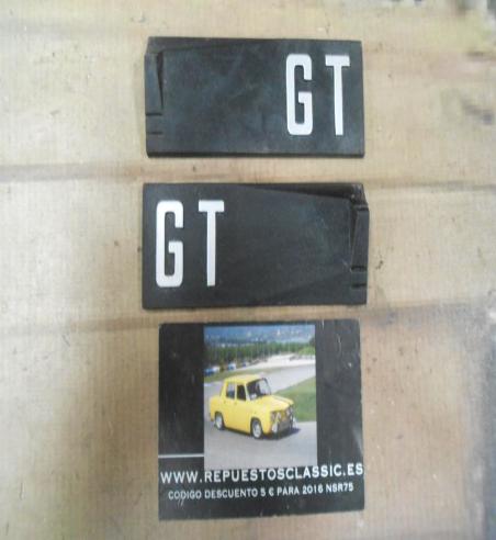 ANA363 JUEGO ANAGRAMA MOLDURA GT 94x36mm