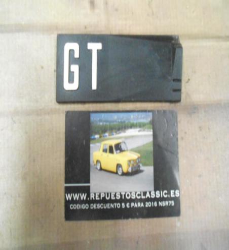 ANA364 ANAGRAMA MOLDURA GT 94x36mm