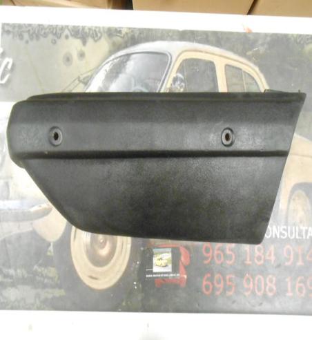 PUN51 PUNTERA PARAGOLPES TRASERO DERECHO TALBOT SOLARA COLOR NEGRO