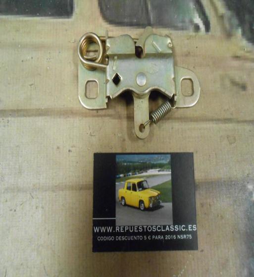 CER142 CERRADURA CAPO DELANTERO SEAT PANDA , MARBELLA , TERRA , TRANS , LANCIA Y10