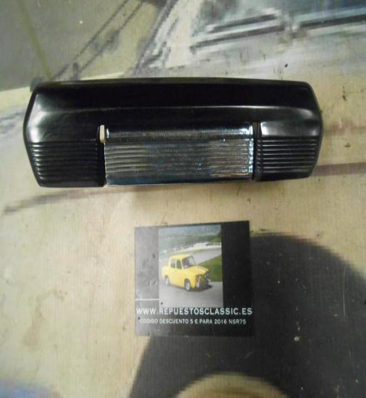MAN169 MANETA EXTERIOR TRASERA DERECHA SEAT 131 NEGRO CROMO
