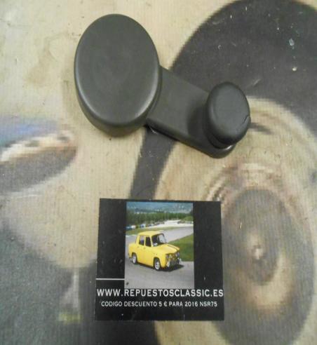 MAN274 MANETA ELEVALUNAS SEAT FURA GRIS