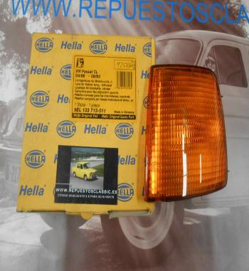 H330P4 PILOTO DELANTERO DERECHO AMBAR VOLKSWAGEN PASSAT 88>93 ORIGINAL HELLA 9EL133713011 (92506)